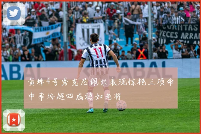 黄蜂4号秀克尼佩尔表现惊艳三项命中率均超四成稳如老将